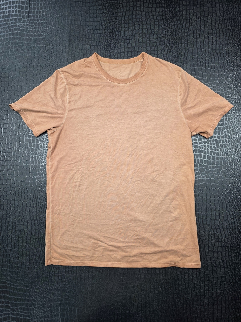 Lululemon Fundamental T-Shirt LM3CV2S Size Large Orange / Peach